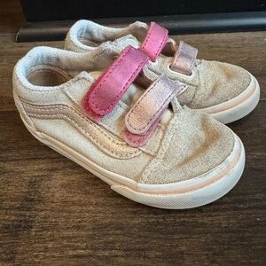 Toddler Vans girls size 8